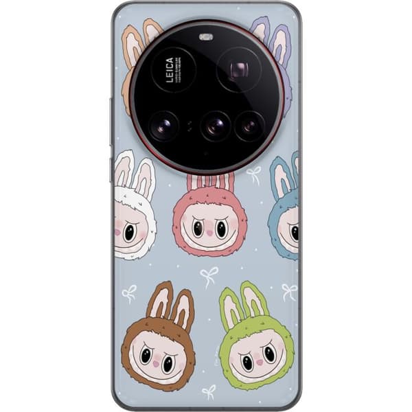 Xiaomi 15 Ultra Genomskinligt Skal Pastel Labubu