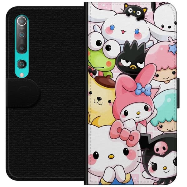 Xiaomi Mi 10 5G Lompakkokotelo Kawaii Sanrio Crew