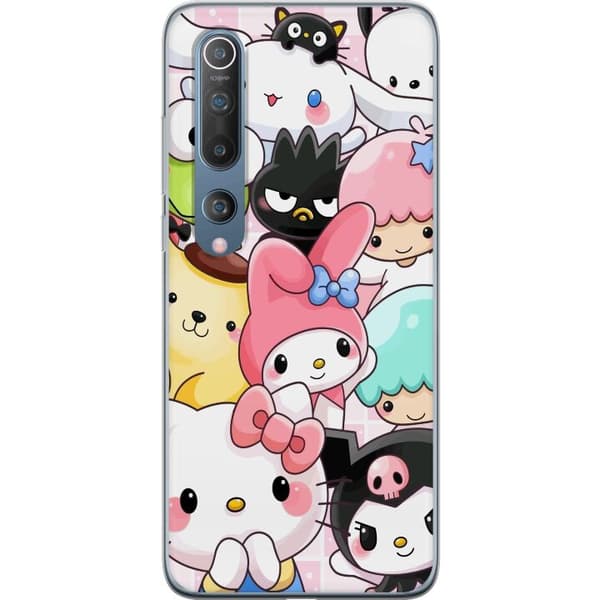 Xiaomi Mi 10 5G Genomskinligt Skal Kawaii Sanrio Crew