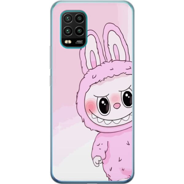 Xiaomi Mi 10 Lite 5G Gjennomsiktig deksel Labubu Bunny-serien