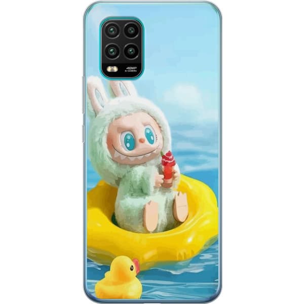 Xiaomi Mi 10 Lite 5G Genomskinligt Skal Labubu Macaron Series