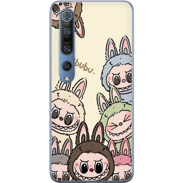 Xiaomi Mi 10 Pro 5G Gjennomsiktig deksel Labubu Pastel Collection