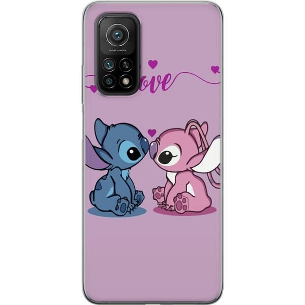 Xiaomi Mi 10T Pro 5G Gjennomsiktig deksel Lilo & Stitch – Angel Edition