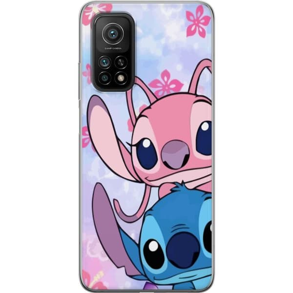 Xiaomi Mi 10T Pro 5G Läpinäkyvä kuori Stitch & Angel