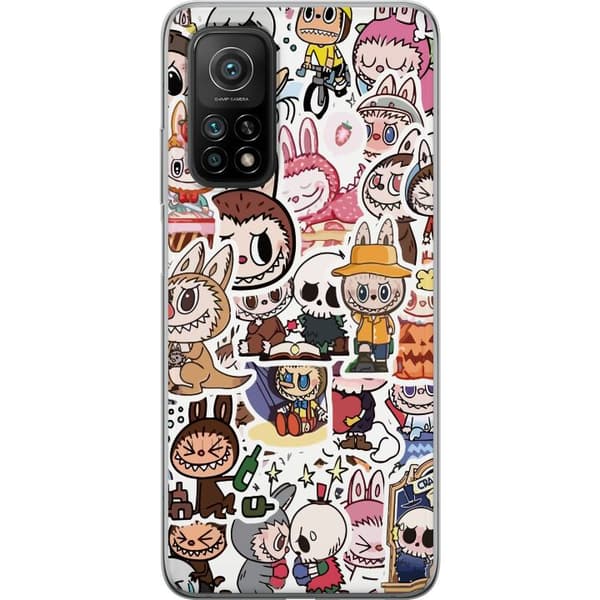 Xiaomi Mi 10T Pro 5G Läpinäkyvä kuori Labubu All-Stars – POP MART Erikoispainos