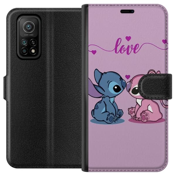 Xiaomi Mi 10T Pro 5G Lompakkokotelo Lilo & Stitch – Angel Edition