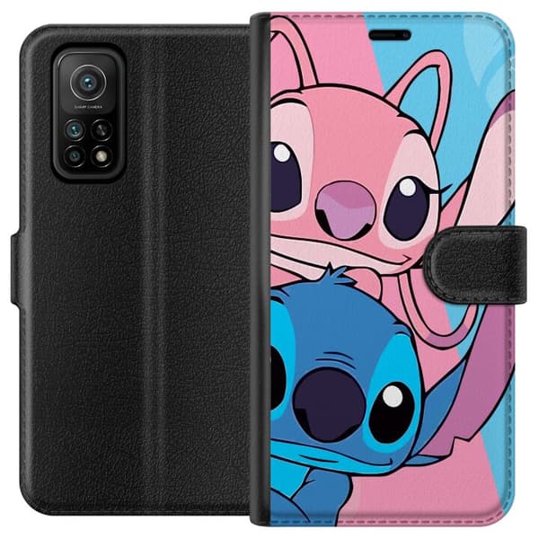 Xiaomi Mi 10T Pro 5G Lompakkokotelo Stitch & Angel