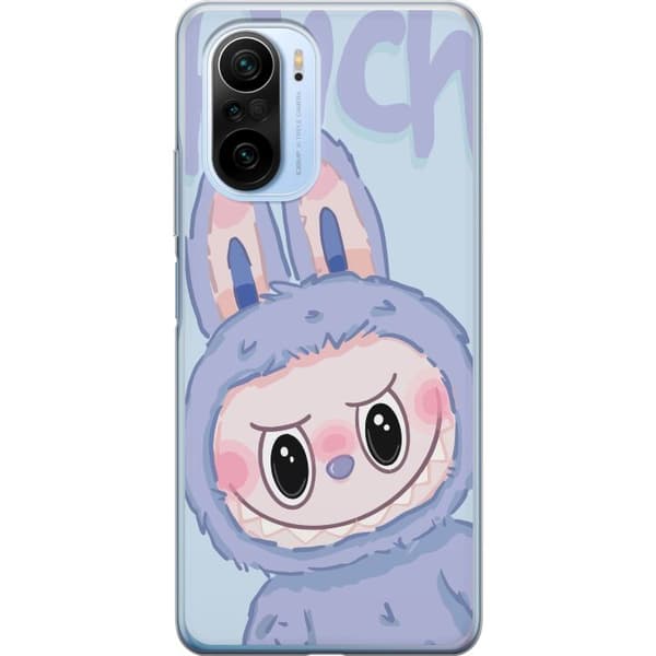 Xiaomi Mi 11i Läpinäkyvä kuori Sininen Jänis Labubu
