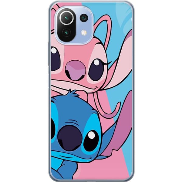 Xiaomi Mi 11 Lite Gennemsigtig cover Stitch & Angel