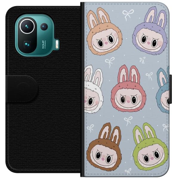 Xiaomi Mi 11 Pro Lompakkokotelo Pastel Labubu