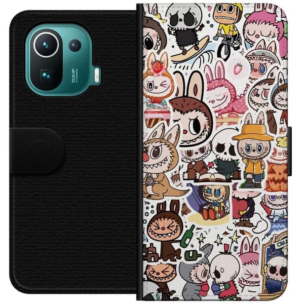 Xiaomi Mi 11 Pro Lommeboketui Labubu All-Stars – POP MART Spesial