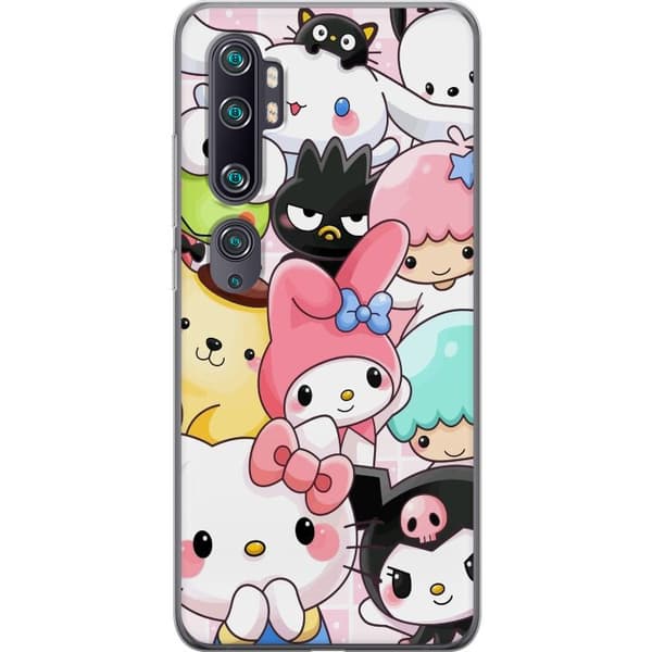 Xiaomi Mi Note 10 Gennemsigtig cover Kawaii Sanrio Crew