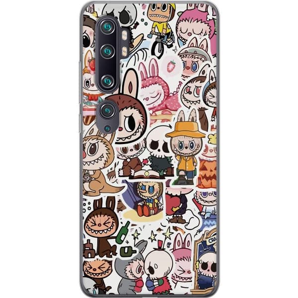 Xiaomi Mi Note 10 Gennemsigtig cover Labubu All-Stars – POP MART Specialudgave