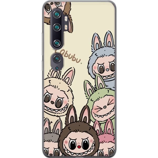 Xiaomi Mi Note 10 Gennemsigtig cover Labubu Pastel Collection