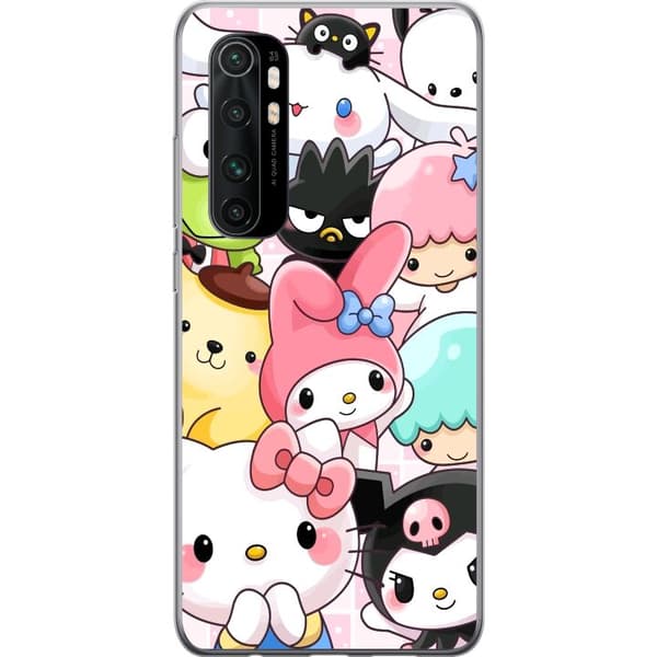 Xiaomi Mi Note 10 Lite Gennemsigtig cover Kawaii Sanrio Crew