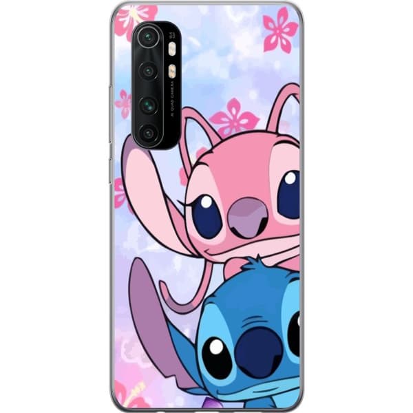 Xiaomi Mi Note 10 Lite Gennemsigtig cover Stitch & Angel