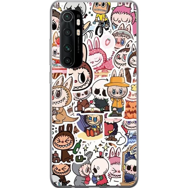 Xiaomi Mi Note 10 Lite Gennemsigtig cover Labubu All-Stars – POP MART Specialudgave