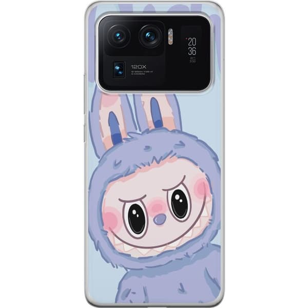 Xiaomi Mi 11 Ultra Läpinäkyvä kuori Sininen Jänis Labubu