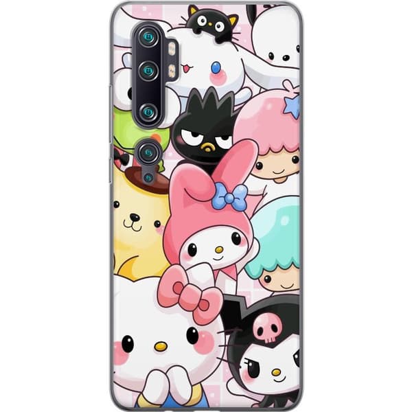 Xiaomi Mi Note 10 Pro Läpinäkyvä kuori Kawaii Sanrio Crew