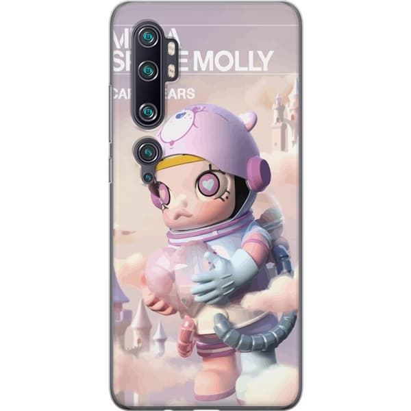 Xiaomi Mi Note 10 Pro Gjennomsiktig deksel Mega Space Molly Care Bears Series - Share Bear Edition