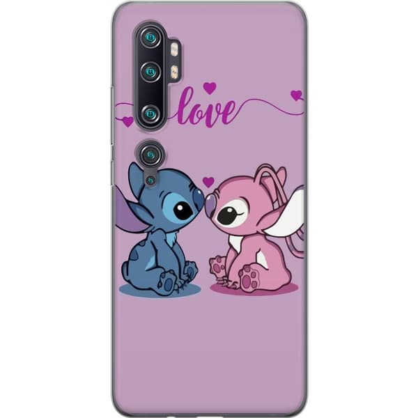Xiaomi Mi Note 10 Pro Genomskinligt Skal Lilo & Stitch – Angel Edition