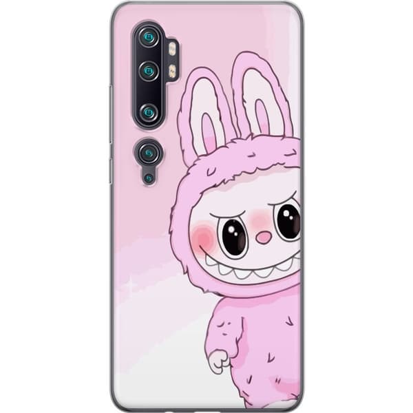 Xiaomi Mi Note 10 Pro Genomskinligt Skal Labubu Bunny Series
