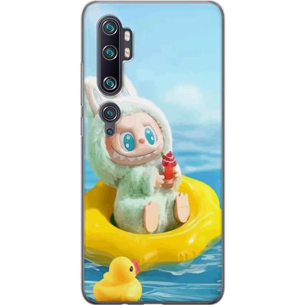 Xiaomi Mi Note 10 Pro Gennemsigtig cover Labubu Macaron-serie