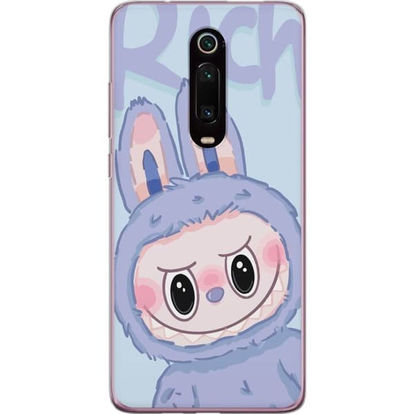 Xiaomi Mi 9T Pro  Gjennomsiktig deksel Blå Kanin Labubu