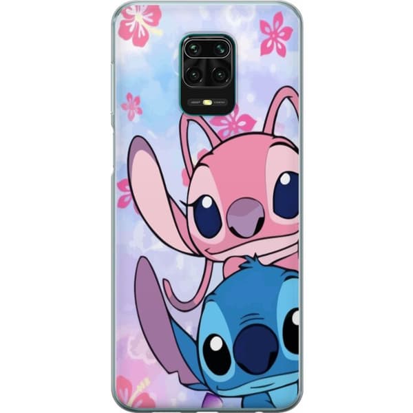 Xiaomi Redmi Note 9 Pro Gjennomsiktig deksel Stitch & Angel
