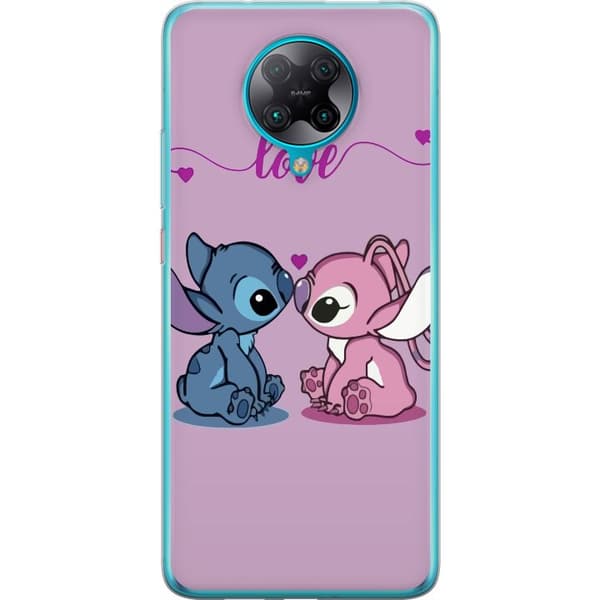 Xiaomi Poco F2 Pro Genomskinligt Skal Lilo & Stitch – Angel Edition