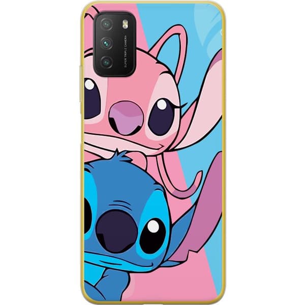 Xiaomi Poco M3 Gjennomsiktig deksel Stitch & Angel