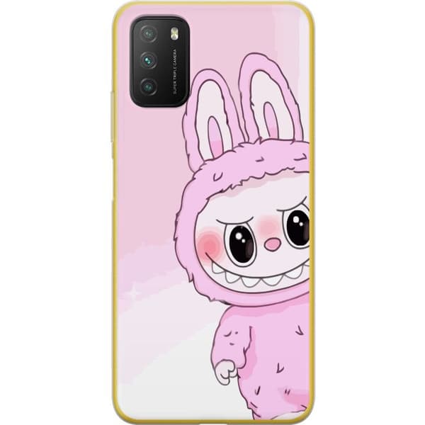 Xiaomi Poco M3 Gennemsigtig cover Labubu Kanin-serien