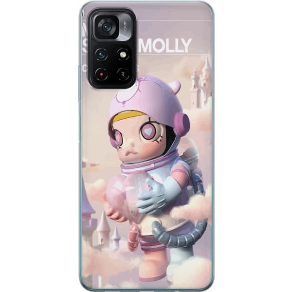Xiaomi Poco M4 Pro 5G Läpinäkyvä kuori Mega Space Molly Care Bears Series - Share Bear Edition