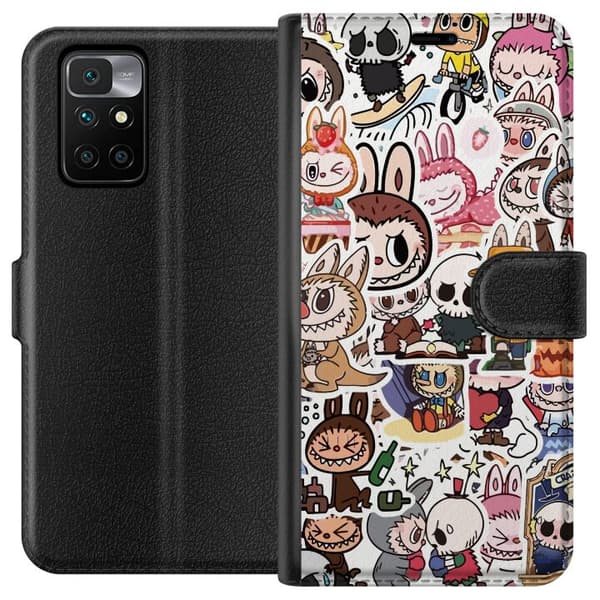 Xiaomi Redmi 10 Lompakkokotelo Labubu All-Stars – POP MART Erikoispainos