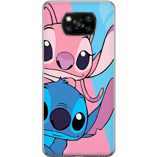 Xiaomi Poco X3 NFC Gennemsigtig cover Stitch & Angel