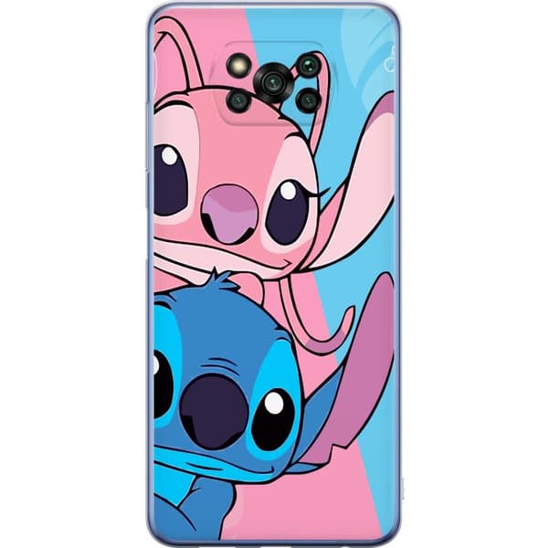 Xiaomi Poco X3 Pro Gennemsigtig cover Stitch & Angel