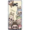 Miniatyrbillede 1 af 3: Xiaomi Poco X3 Pro Gennemsigtig cover Labubu Pastel Collection