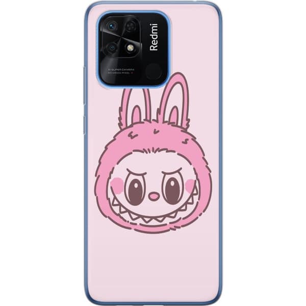 Xiaomi Redmi 10C Läpinäkyvä kuori Labubu Eläinradan Bunny-versio