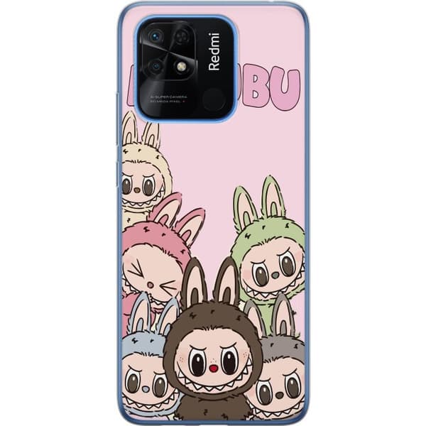 Xiaomi Redmi 10C Gennemsigtig cover Labubu Classics