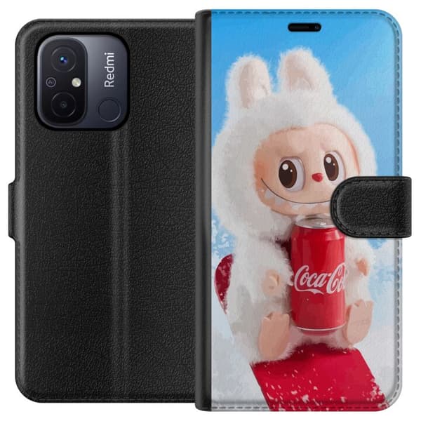 Xiaomi Redmi 12C Tegnebogsetui Labubu Summer Edition