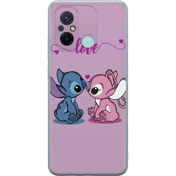 Xiaomi Redmi 12C Läpinäkyvä kuori Lilo & Stitch – Angel Edition