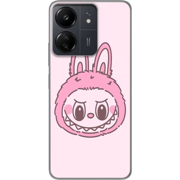 Xiaomi Redmi 13C Läpinäkyvä kuori Labubu Eläinradan Bunny-versio