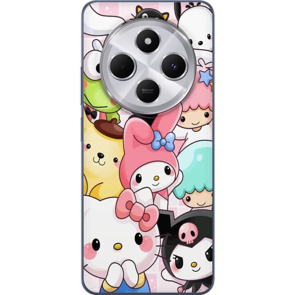 Xiaomi Redmi 14C Gjennomsiktig deksel Kawaii Sanrio Crew
