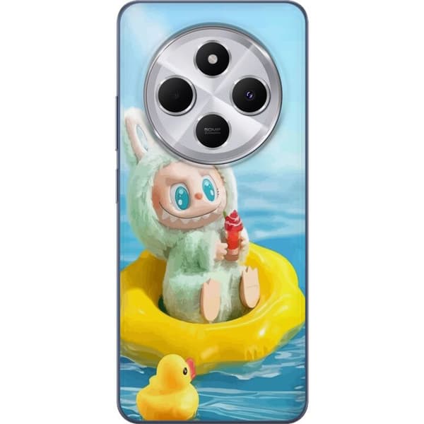 Xiaomi Redmi 14C Gennemsigtig cover Labubu Macaron-serie