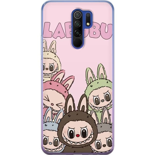 Xiaomi Redmi 9 Gennemsigtig cover Labubu Classics