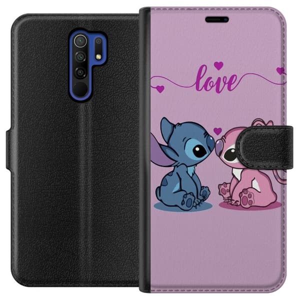 Xiaomi Redmi 9 Lommeboketui Lilo & Stitch – Angel Edition