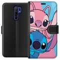 Miniatyrbillede 1 af 3: Xiaomi Redmi 9 Tegnebogsetui Stitch & Angel