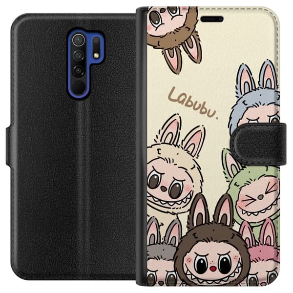 Xiaomi Redmi 9 Lommeboketui Labubu Pastel Collection