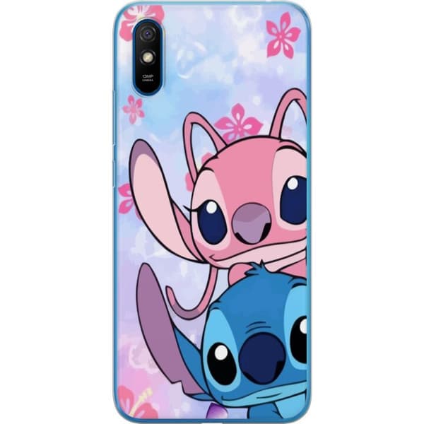 Xiaomi Redmi 9A Gjennomsiktig deksel Stitch & Angel