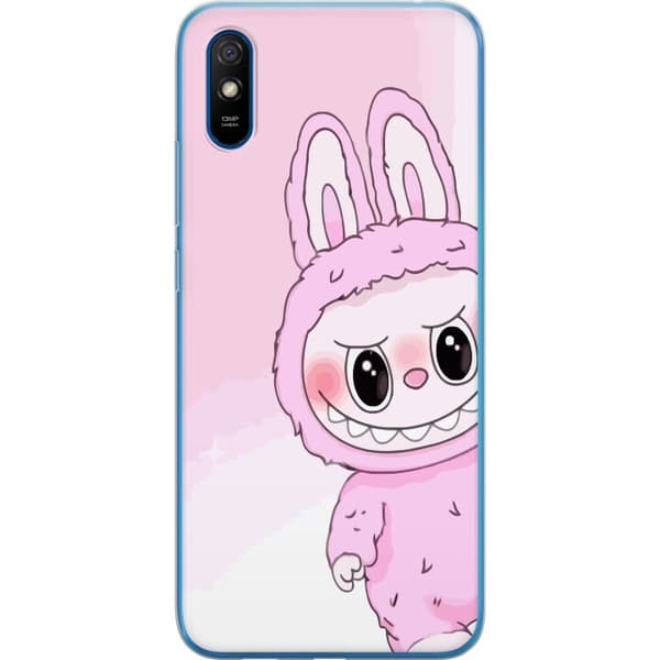 Xiaomi Redmi 9AT Gennemsigtig cover Labubu Kanin-serien